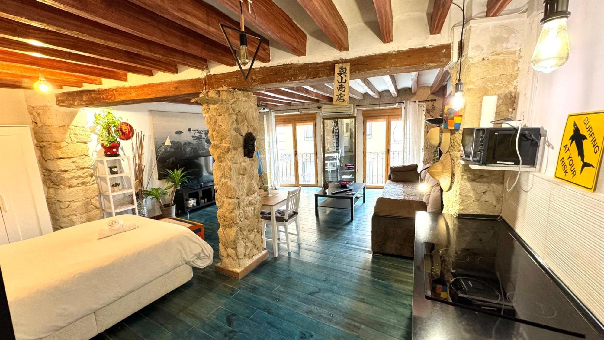Appartement Loft Estilo Cine En El Centro Historico - Casco Antiguo à Alicante Extérieur photo